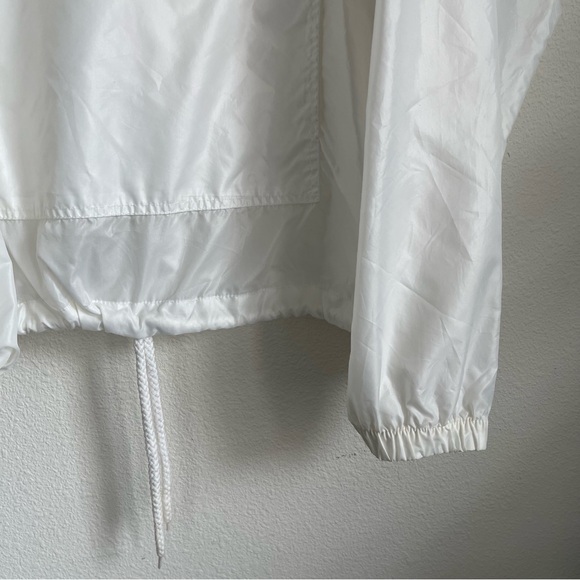 Izod x Lacoste Half Zip Hooded Nylon Pullover Jacket - Picture 7 of 8